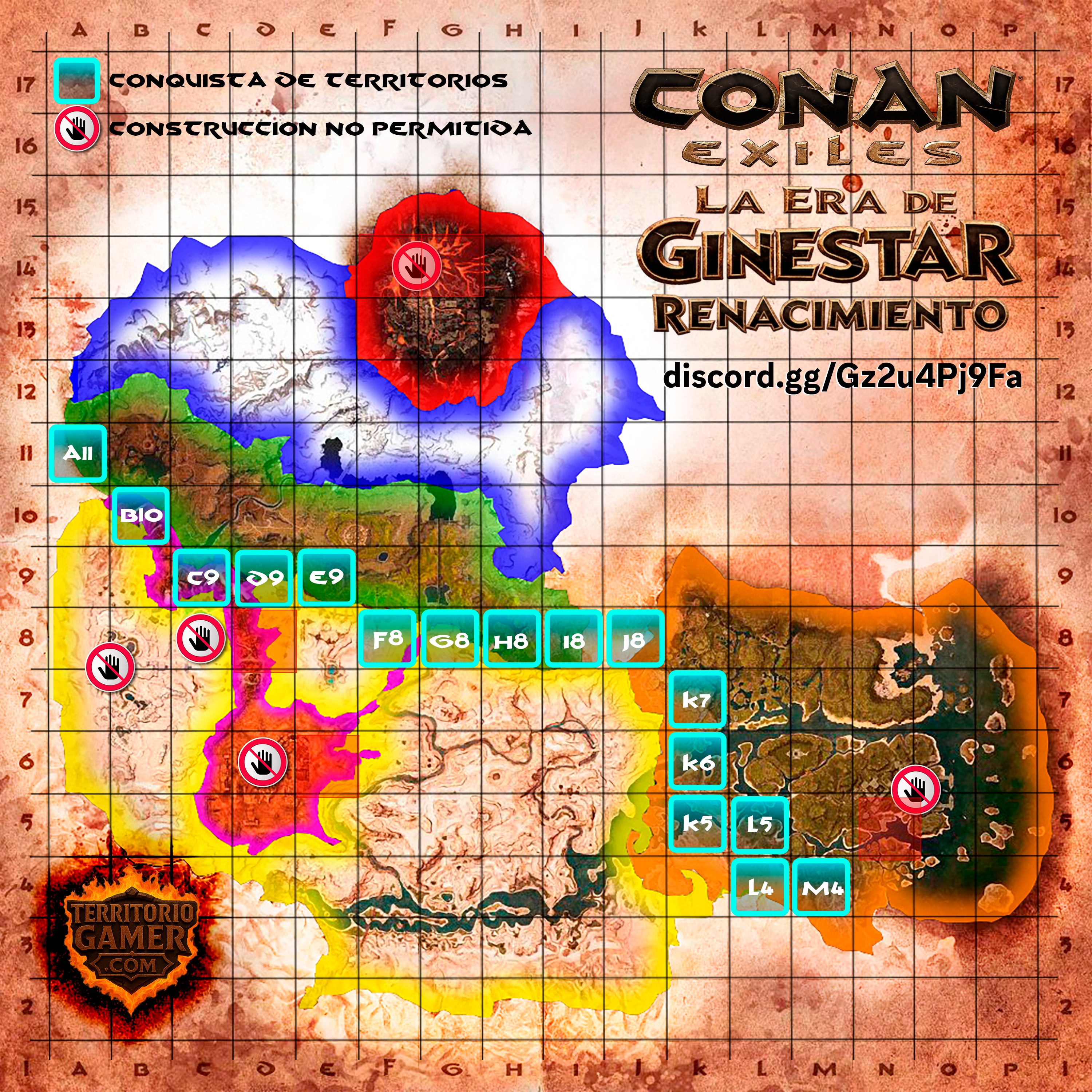 Mapa Conquista Feudos
